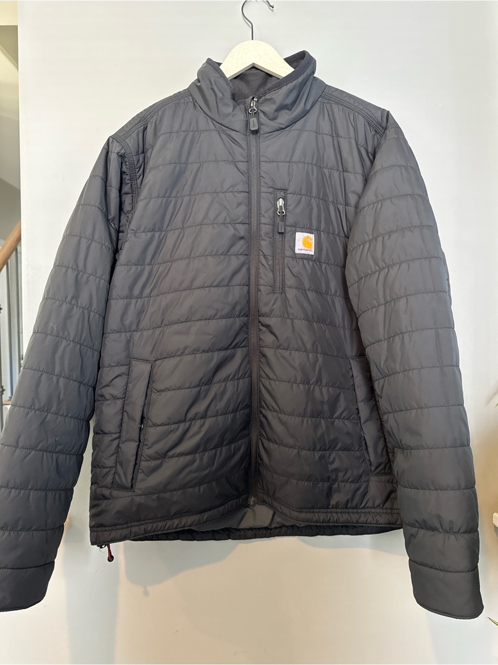 Carhartt Quilted Lightweight Puffer Jacket - Black